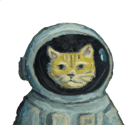 Cat astronaut